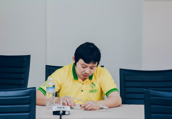 ภาพกิจกรรม คณะวิทยาศาสตร์และเทคโนโลยี ประชุมชี้แจงเกี่ยวกับโครงการพี่เลี้ยงสำหรับการเข้าสู่ตำแหน่งทางวิชาการ