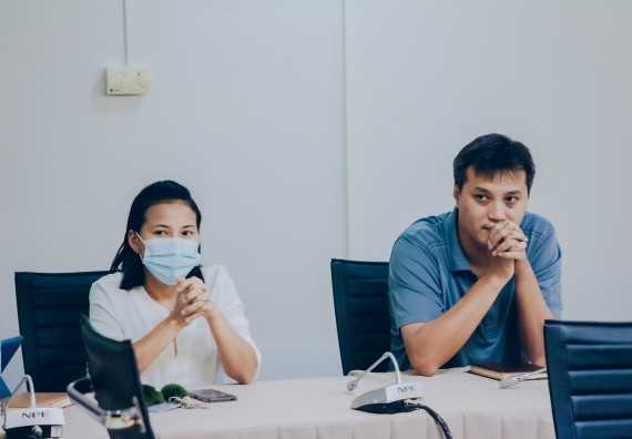 ภาพกิจกรรม คณะวิทยาศาสตร์และเทคโนโลยี ประชุมชี้แจงเกี่ยวกับโครงการพี่เลี้ยงสำหรับการเข้าสู่ตำแหน่งทางวิชาการ