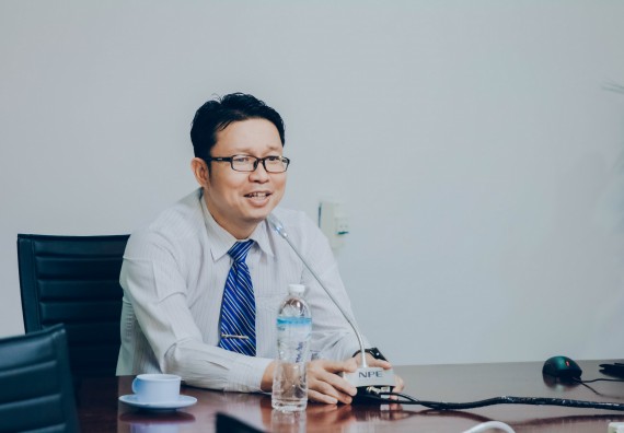 ภาพกิจกรรม คณะวิทยาศาสตร์และเทคโนโลยี ประชุมชี้แจงเกี่ยวกับโครงการพี่เลี้ยงสำหรับการเข้าสู่ตำแหน่งทางวิชาการ