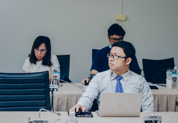 ภาพกิจกรรม คณะวิทยาศาสตร์และเทคโนโลยี ประชุมชี้แจงเกี่ยวกับโครงการพี่เลี้ยงสำหรับการเข้าสู่ตำแหน่งทางวิชาการ