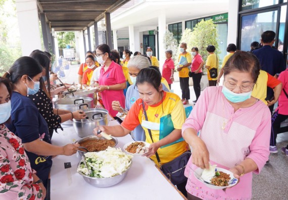 ภาพกิจกรรม โครงการ 1 ตำบล 1 มหาวิทยาลัย กิจกรรมเฝ้าระวัง COVID-19