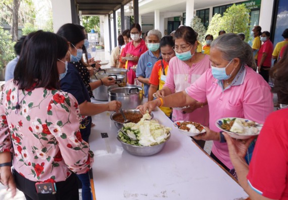 ภาพกิจกรรม โครงการ 1 ตำบล 1 มหาวิทยาลัย กิจกรรมเฝ้าระวัง COVID-19