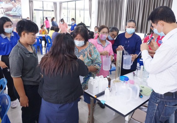 ภาพกิจกรรม โครงการ 1 ตำบล 1 มหาวิทยาลัย กิจกรรมเฝ้าระวัง COVID-19