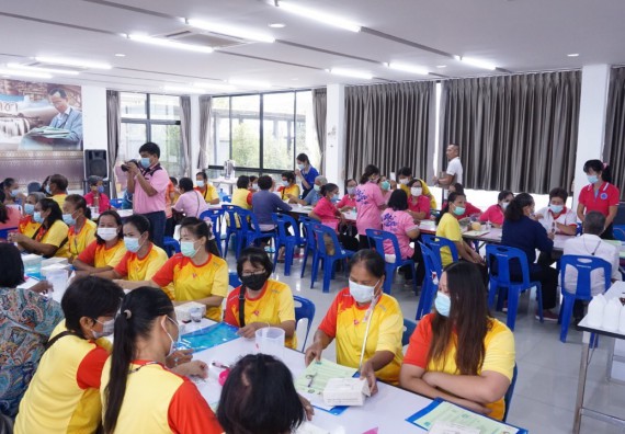 ภาพกิจกรรม โครงการ 1 ตำบล 1 มหาวิทยาลัย กิจกรรมเฝ้าระวัง COVID-19