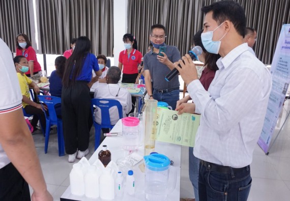 ภาพกิจกรรม โครงการ 1 ตำบล 1 มหาวิทยาลัย กิจกรรมเฝ้าระวัง COVID-19