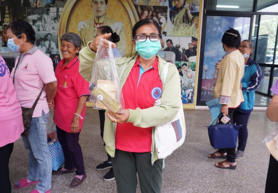 ภาพกิจกรรม โครงการ 1 ตำบล 1 มหาวิทยาลัย กิจกรรมเฝ้าระวัง COVID-19