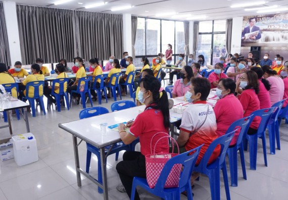 ภาพกิจกรรม โครงการ 1 ตำบล 1 มหาวิทยาลัย กิจกรรมเฝ้าระวัง COVID-19