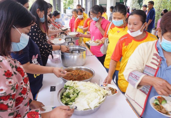 ภาพกิจกรรม โครงการ 1 ตำบล 1 มหาวิทยาลัย กิจกรรมเฝ้าระวัง COVID-19