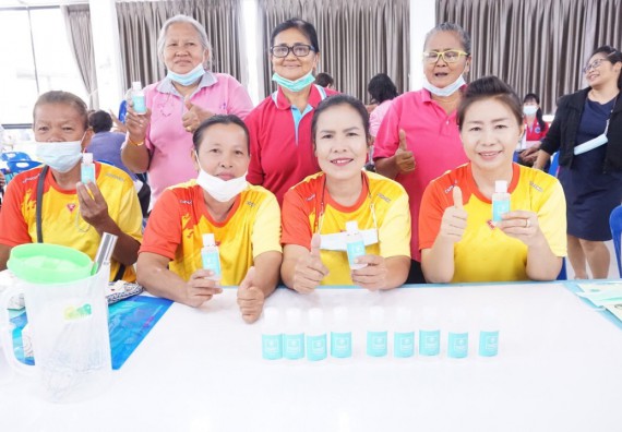 ภาพกิจกรรม โครงการ 1 ตำบล 1 มหาวิทยาลัย กิจกรรมเฝ้าระวัง COVID-19