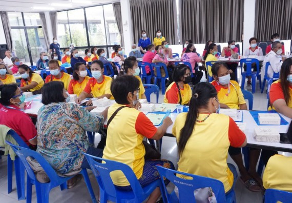 ภาพกิจกรรม โครงการ 1 ตำบล 1 มหาวิทยาลัย กิจกรรมเฝ้าระวัง COVID-19