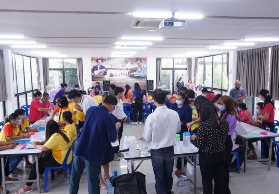 ภาพกิจกรรม โครงการ 1 ตำบล 1 มหาวิทยาลัย กิจกรรมเฝ้าระวัง COVID-19