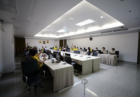 ภาพกิจกรรม ประชุมสรรหาผู้แทนเป็นคณะกรรมการบริหารงานบุคคลประจำมหาวิทยาลัยฯ