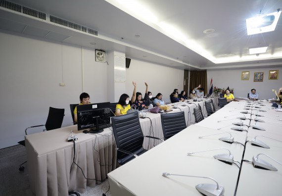 ภาพกิจกรรม ประชุมสรรหาผู้แทนเป็นคณะกรรมการบริหารงานบุคคลประจำมหาวิทยาลัยฯ