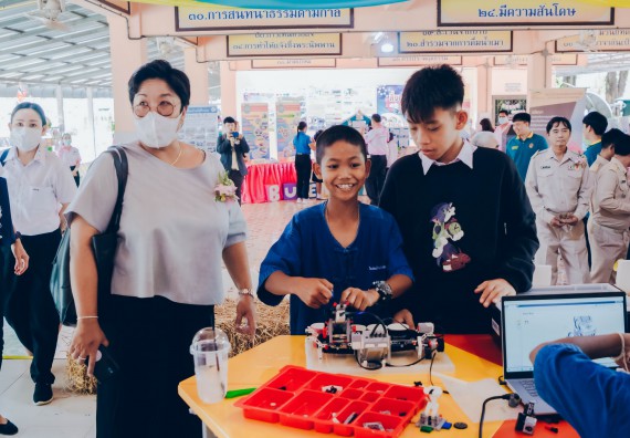 ภาพกิจกรรม คณะวิทยาศาสตร์และเทคโนโลยี จัดโครงการ open house เปิดโลกวิชาการ