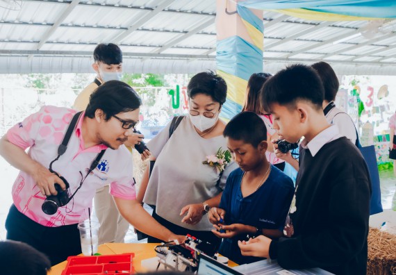 ภาพกิจกรรม คณะวิทยาศาสตร์และเทคโนโลยี จัดโครงการ open house เปิดโลกวิชาการ