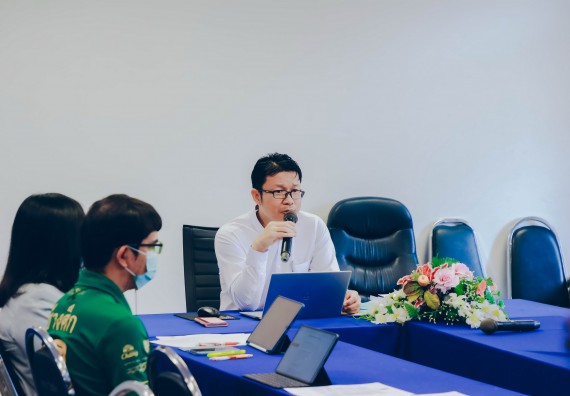 ภาพกิจกรรม คณะวิทยาศาสตร์และเทคโนโลยี จัดประชุมหารือแนวทางในการปรับปรุงหลักสูตร