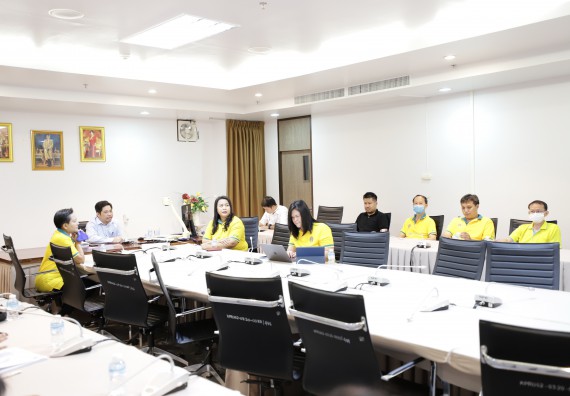 ภาพกิจกรรม  คณะวิทยาศาสตร์และเทคโนโลยี จัดประชุมจัดทำติดตามการดำเนินงานตามองค์ประกอบการประกันคุณภาพการศึกษาของหลักสูตรและคณะ ภาคการศึกษาที่ 2/2563