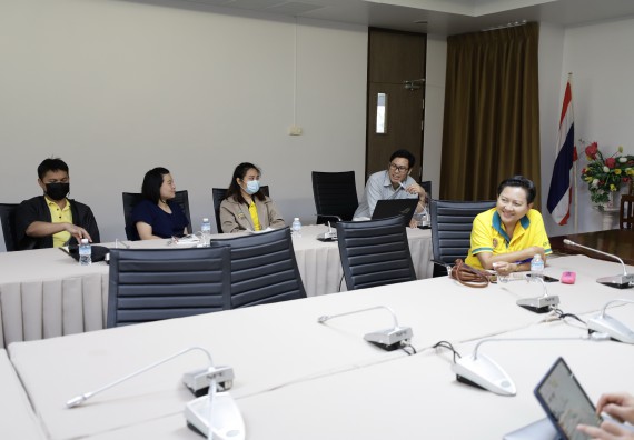 ภาพกิจกรรม  คณะวิทยาศาสตร์และเทคโนโลยี จัดประชุมจัดทำติดตามการดำเนินงานตามองค์ประกอบการประกันคุณภาพการศึกษาของหลักสูตรและคณะ ภาคการศึกษาที่ 2/2563