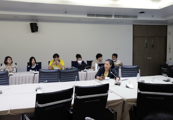 ภาพกิจกรรม  คณะวิทยาศาสตร์และเทคโนโลยี จัดประชุมจัดทำติดตามการดำเนินงานตามองค์ประกอบการประกันคุณภาพการศึกษาของหลักสูตรและคณะ ภาคการศึกษาที่ 2/2563