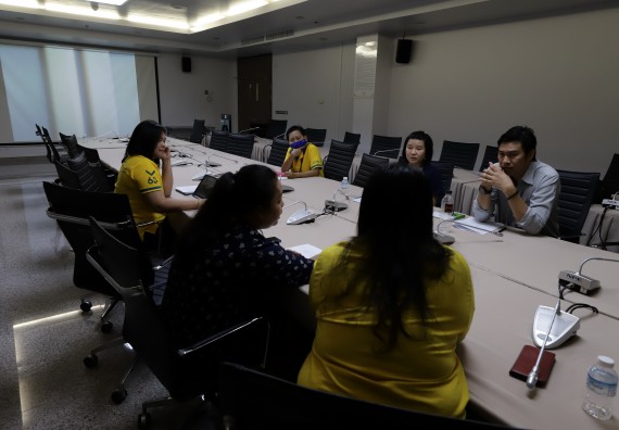 ภาพกิจกรรม  คณะวิทยาศาสตร์และเทคโนโลยี จัดประชุมจัดทำติดตามการดำเนินงานตามองค์ประกอบการประกันคุณภาพการศึกษาของหลักสูตรและคณะ ภาคการศึกษาที่ 2/2563