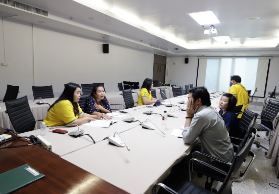 ภาพกิจกรรม  คณะวิทยาศาสตร์และเทคโนโลยี จัดประชุมจัดทำติดตามการดำเนินงานตามองค์ประกอบการประกันคุณภาพการศึกษาของหลักสูตรและคณะ ภาคการศึกษาที่ 2/2563