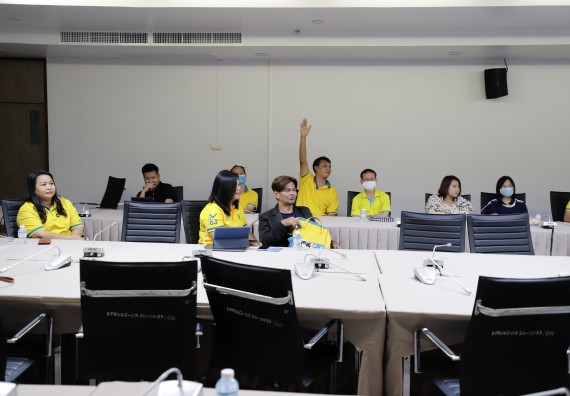 ภาพกิจกรรม  คณะวิทยาศาสตร์และเทคโนโลยี จัดประชุมจัดทำติดตามการดำเนินงานตามองค์ประกอบการประกันคุณภาพการศึกษาของหลักสูตรและคณะ ภาคการศึกษาที่ 2/2563