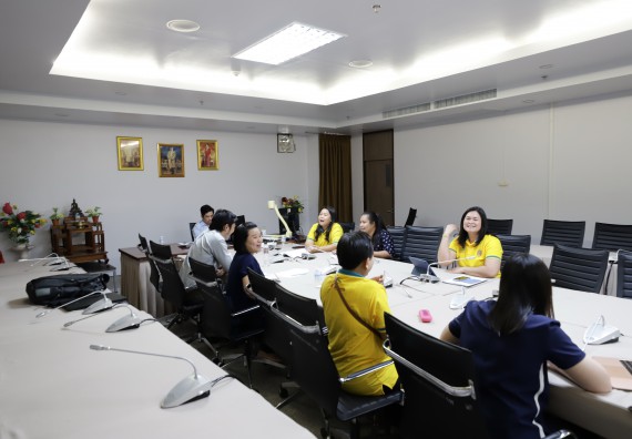 ภาพกิจกรรม  คณะวิทยาศาสตร์และเทคโนโลยี จัดประชุมจัดทำติดตามการดำเนินงานตามองค์ประกอบการประกันคุณภาพการศึกษาของหลักสูตรและคณะ ภาคการศึกษาที่ 2/2563