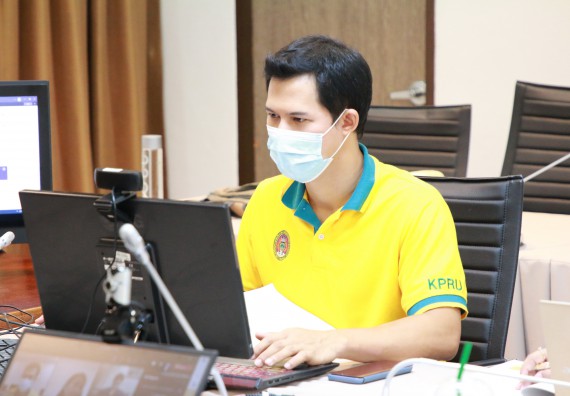 ภาพกิจกรรมหลักสูตรสาขาวิชาวิทยาศาสตร์สิ่งแวดล้อม (วท.บ.) โปรแกรมวิชาวิทยาศาสตร์สิ่งแวดล้อม จัดการตรวจประเมินคุณภาพภายในในรูปแบบการประเมินคุณภาพการศึกษาผ่านสื่ออิเล็กทรอนิกส์ ปีการศึกษา 2563 หลักสูตรวิทยาศาสตร์สิ่งแวดล้อม