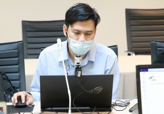 ภาพกิจกรรมหลักสูตรสาขาวิชาวิทยาศาสตร์สิ่งแวดล้อม (วท.บ.) โปรแกรมวิชาวิทยาศาสตร์สิ่งแวดล้อม จัดการตรวจประเมินคุณภาพภายในในรูปแบบการประเมินคุณภาพการศึกษาผ่านสื่ออิเล็กทรอนิกส์ ปีการศึกษา 2563 หลักสูตรวิทยาศาสตร์สิ่งแวดล้อม