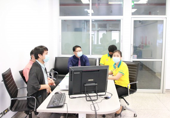 ภาพกิจกรรม หลักสูตรชีววิทยา จัดการตรวจประเมินคุณภาพภายในในรูปแบบการประเมินคุณภาพการศึกษาผ่านสื่ออิเล็กทรอนิกส์ ปีการศึกษา 2563 หลักสูตรชีววิทยา