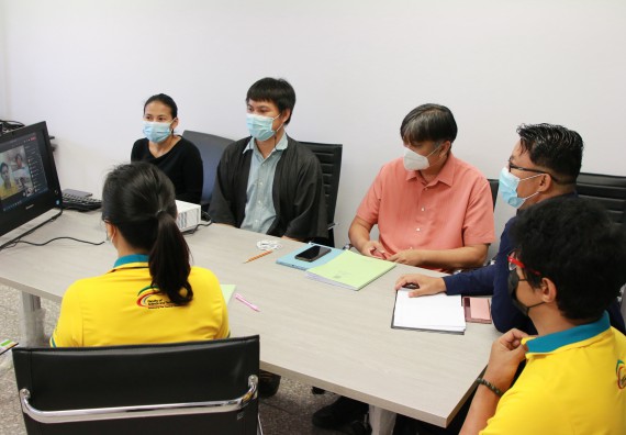 ภาพกิจกรรม หลักสูตรชีววิทยา จัดการตรวจประเมินคุณภาพภายในในรูปแบบการประเมินคุณภาพการศึกษาผ่านสื่ออิเล็กทรอนิกส์ ปีการศึกษา 2563 หลักสูตรชีววิทยา