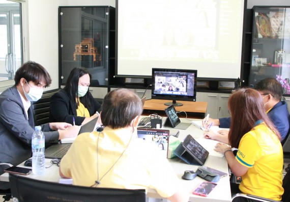 ภาพกิจกรรม  หลักสูตรสาขาวิชาวิทยาการคอมพิวเตอร์ (วท.บ.) จัดการตรวจประเมินคุณภาพภายในในรูปแบบการประเมินคุณภาพการศึกษาผ่านสื่ออิเล็กทรอนิกส์ ปีการศึกษา 2563