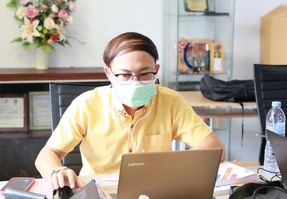 ภาพกิจกรรม  หลักสูตรสาขาวิชาวิทยาการคอมพิวเตอร์ (วท.บ.) จัดการตรวจประเมินคุณภาพภายในในรูปแบบการประเมินคุณภาพการศึกษาผ่านสื่ออิเล็กทรอนิกส์ ปีการศึกษา 2563