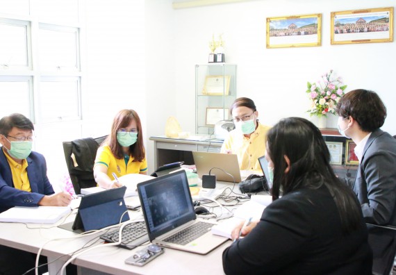 ภาพกิจกรรม  หลักสูตรสาขาวิชาวิทยาการคอมพิวเตอร์ (วท.บ.) จัดการตรวจประเมินคุณภาพภายในในรูปแบบการประเมินคุณภาพการศึกษาผ่านสื่ออิเล็กทรอนิกส์ ปีการศึกษา 2563