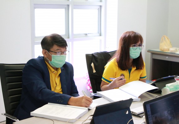 ภาพกิจกรรม  หลักสูตรสาขาวิชาวิทยาการคอมพิวเตอร์ (วท.บ.) จัดการตรวจประเมินคุณภาพภายในในรูปแบบการประเมินคุณภาพการศึกษาผ่านสื่ออิเล็กทรอนิกส์ ปีการศึกษา 2563