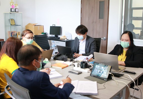 ภาพกิจกรรม  หลักสูตรสาขาวิชาวิทยาการคอมพิวเตอร์ (วท.บ.) จัดการตรวจประเมินคุณภาพภายในในรูปแบบการประเมินคุณภาพการศึกษาผ่านสื่ออิเล็กทรอนิกส์ ปีการศึกษา 2563