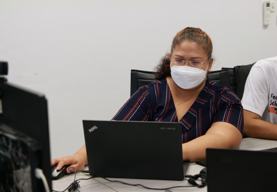 ภาพกิจกรรม  หลักสูตรสาขาวิชาเทคโนโลยีสารสนเทศ (วท.บ.) จัดการตรวจประเมินคุณภาพภายในในรูปแบบการประเมินคุณภาพการศึกษาผ่านสื่ออิเล็กทรอนิกส์ ปีการศึกษา 2563