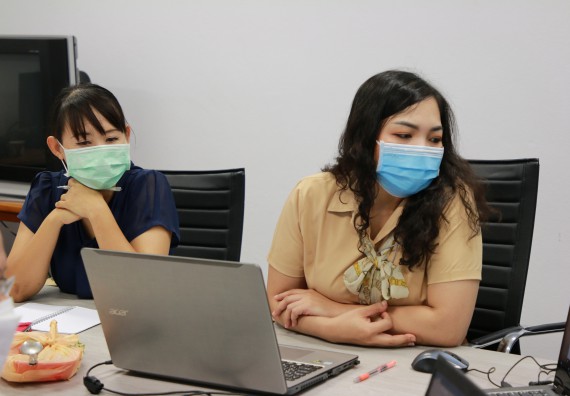 ภาพกิจกรรม  หลักสูตรสาขาวิชาเทคโนโลยีสารสนเทศ (วท.บ.) จัดการตรวจประเมินคุณภาพภายในในรูปแบบการประเมินคุณภาพการศึกษาผ่านสื่ออิเล็กทรอนิกส์ ปีการศึกษา 2563