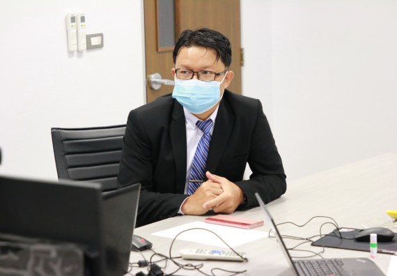 ภาพกิจกรรม  หลักสูตรเคมี (วท.บ.) จัดการตรวจประเมินคุณภาพภายในในรูปแบบการประเมินคุณภาพการศึกษาผ่านสื่ออิเล็กทรอนิกส์ ปีการศึกษา 2563