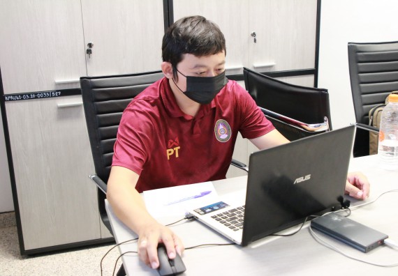 ภาพกิจกรรม  หลักสูตรเคมี (วท.บ.) จัดการตรวจประเมินคุณภาพภายในในรูปแบบการประเมินคุณภาพการศึกษาผ่านสื่ออิเล็กทรอนิกส์ ปีการศึกษา 2563