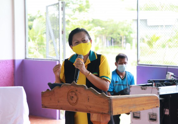 ภาพกิจกรรม  คณะวิทยาศาสตร์และเทคโนโลยี จัดกิจกรรมการอบรมเชิงปฏิบัติการนักวิทยาศาสตร์รุ่นเยาว์ ให้กับนักเรียนและคณะครูโรงเรียนอนุบาลปางมะค่า