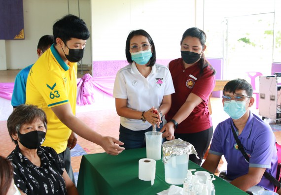 ภาพกิจกรรม  คณะวิทยาศาสตร์และเทคโนโลยี จัดกิจกรรมการอบรมเชิงปฏิบัติการนักวิทยาศาสตร์รุ่นเยาว์ ให้กับนักเรียนและคณะครูโรงเรียนอนุบาลปางมะค่า