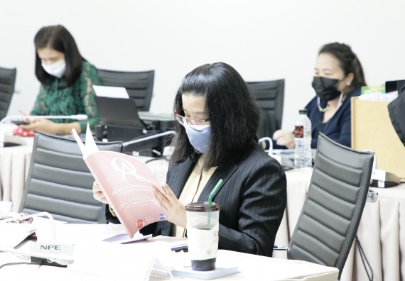 ภาพกิจกรรม  หลักสูตรวิทยาศาสตรบัณฑิต สาขาวิชาสาธารณสุขศาสตร์ จัดกิจกรรมตรวจประเมินคุณภาพภายในตามเกณฑ์ AUN-QA ของหลักสูตรวิทยาศาสตรบัณฑิต สาขาวิชาสาธารณสุขศาสตร์ 