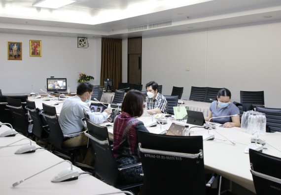 ภาพกิจกรรม หลักสูตรวิทยาศาสตรบัณฑิต สาขาวิชาคณิตศาสตร์ จัดกิจกรรมตรวจประเมินคุณภาพภายในตามเกณฑ์ AUN-QA