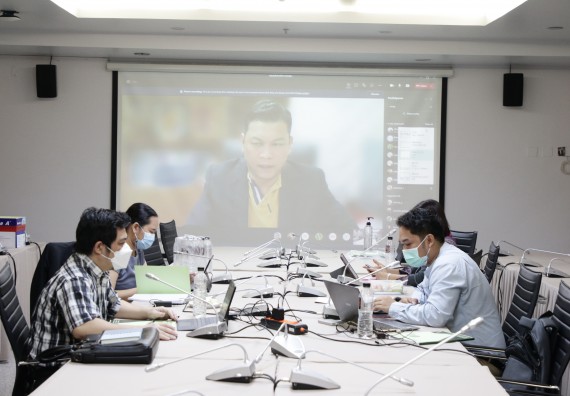 ภาพกิจกรรม หลักสูตรวิทยาศาสตรบัณฑิต สาขาวิชาคณิตศาสตร์ จัดกิจกรรมตรวจประเมินคุณภาพภายในตามเกณฑ์ AUN-QA