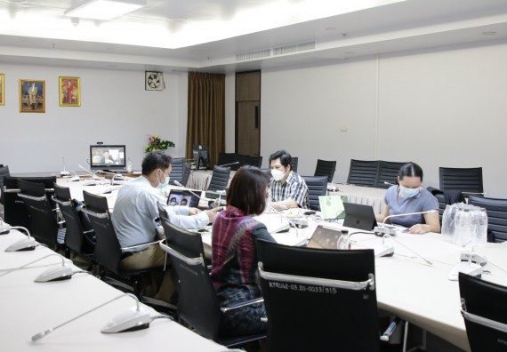 ภาพกิจกรรม หลักสูตรวิทยาศาสตรบัณฑิต สาขาวิชาคณิตศาสตร์ จัดกิจกรรมตรวจประเมินคุณภาพภายในตามเกณฑ์ AUN-QA