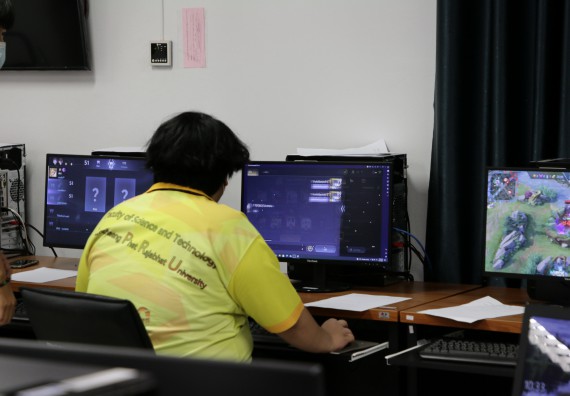 ภาพกิจกรรม คณะวิทยาศาสตร์และเทคโนโลยี จัดงานสัปดาห์วิทยาศาสตร์แห่งชาติ ส่วนภูมิภาค ประจำปี 2564