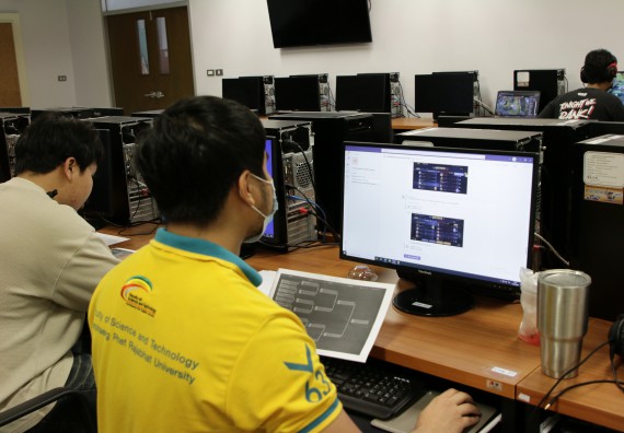 ภาพกิจกรรม คณะวิทยาศาสตร์และเทคโนโลยี จัดงานสัปดาห์วิทยาศาสตร์แห่งชาติ ส่วนภูมิภาค ประจำปี 2564