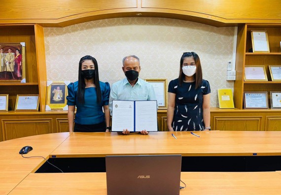 โรงเรียนนาบ่อคำวิทยาคม  ลงนามบันทึกข้อตกลงความร่วมมือทางวิชาการ (MOU) กับ คณะวิทยาศาสตร์และเทคโนโลยีมหาวิทยาลัยราชภัฏกำแพงเพชร 