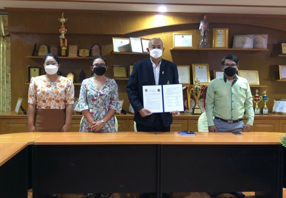 โรงเรียนพรานกระต่ายพิทยาคม  ลงนามบันทึกข้อตกลงความร่วมมือทางวิชาการ (MOU) กับ คณะวิทยาศาสตร์และเทคโนโลยีมหาวิทยาลัยราชภัฏกำแพงเพชร